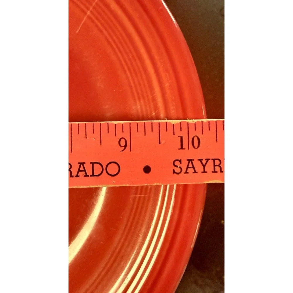 Fiesta Fiestaware Mixed Color Set of 4 Dinner Plates Lead Free 10.5